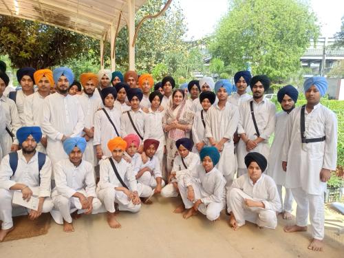 Group photo Turban Tying competition participants