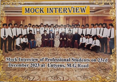 MOCK INTERVIEW 23RD DECEMBER 2023 
